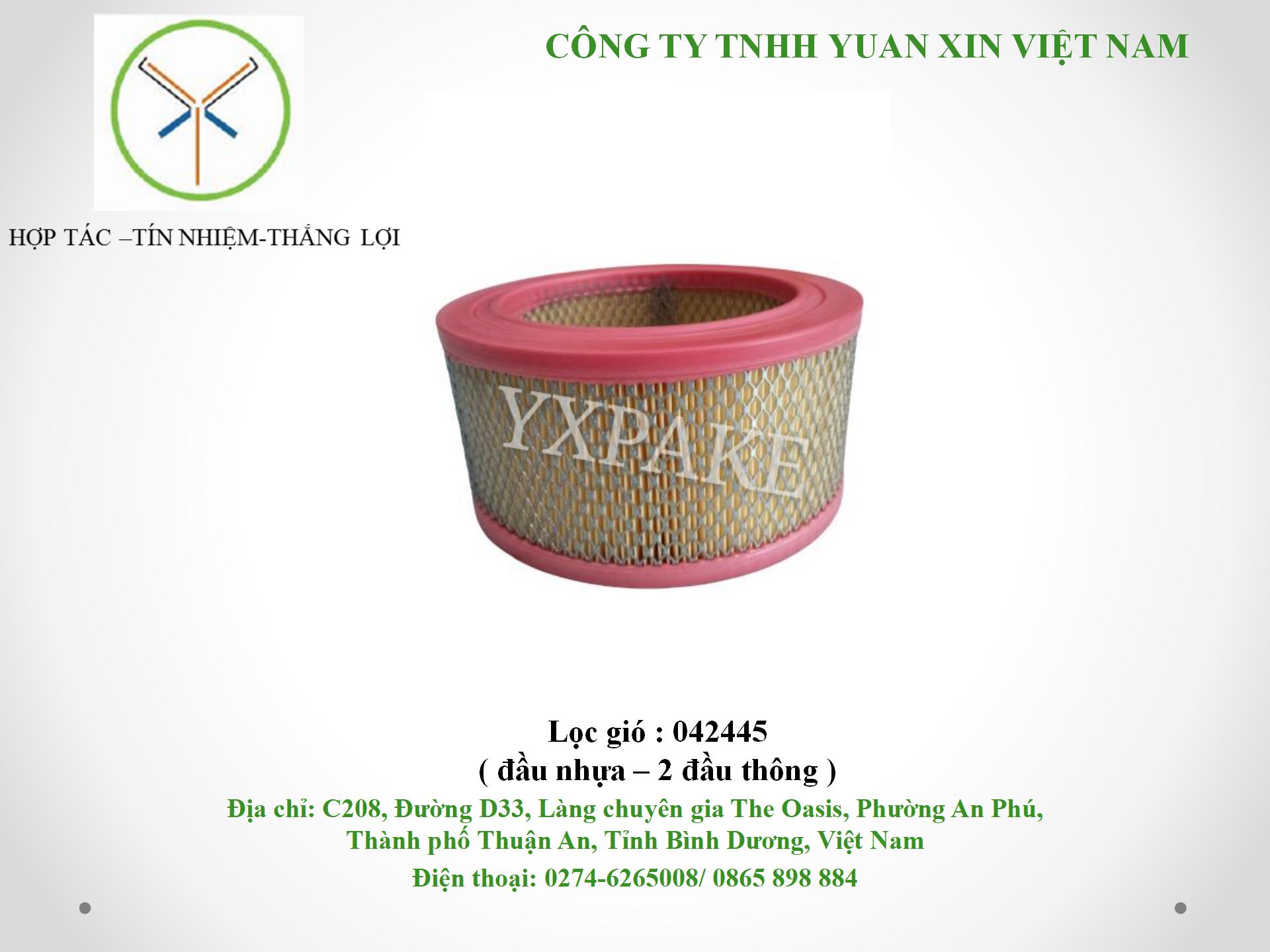 mẫu lọc gió042445