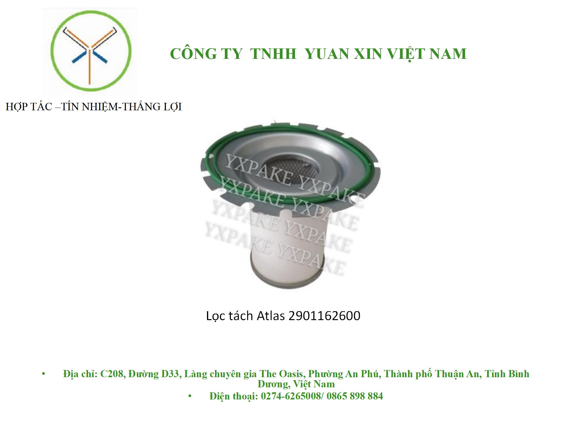 mẫu lọc tách trong2901162600