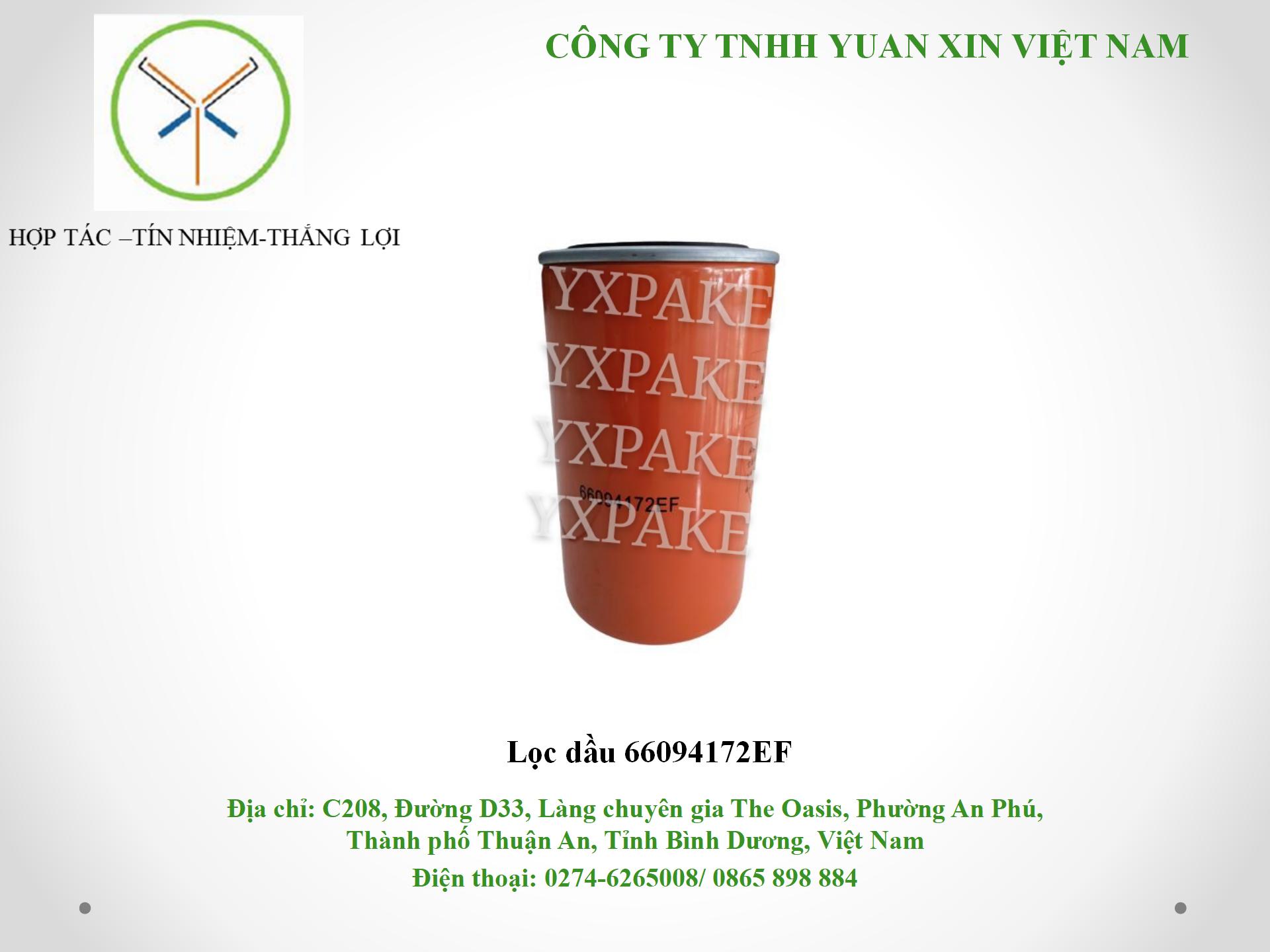 mẫu lọc dầu66094172EF