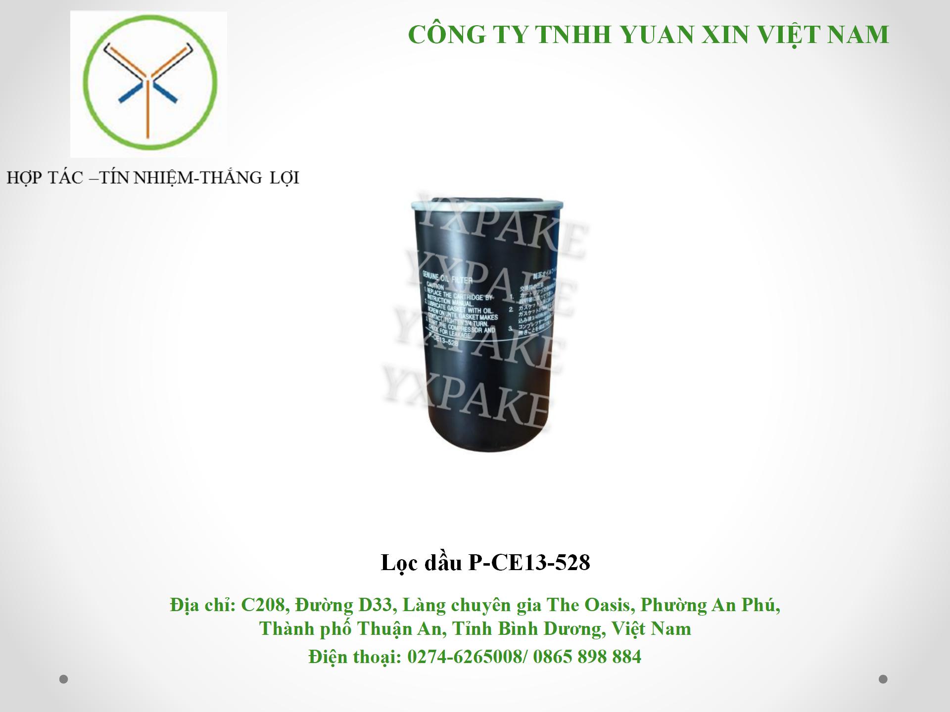 mẫu lọc dầuP-CE13-528