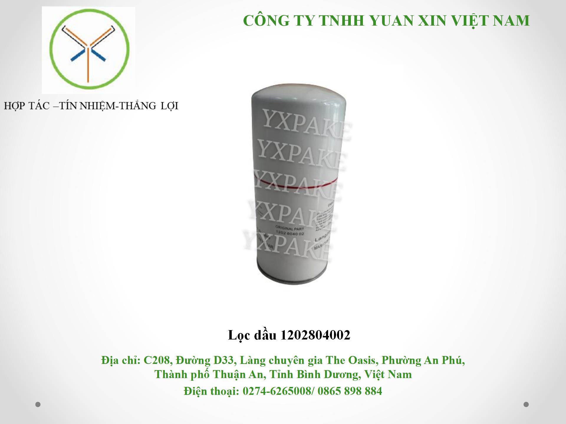 mẫu lọc dầu1202804002