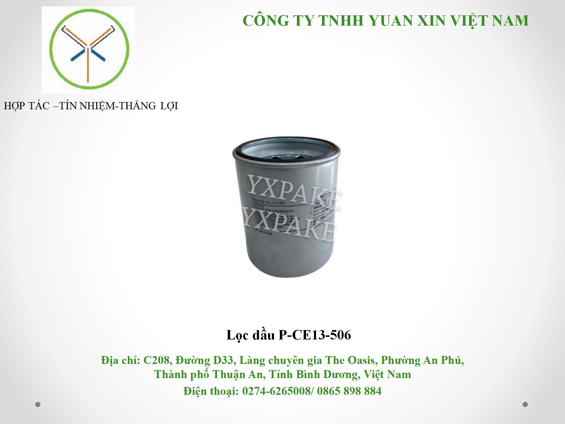 mẫu lọc dầuP-CE13-506