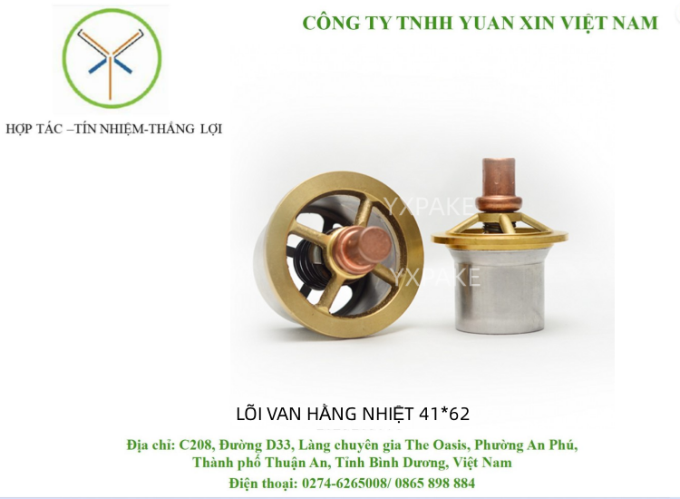 LÕI VAN HẰNG NHIỆT 41*62