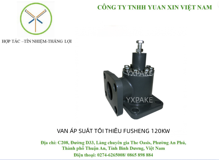 VAN ÁP SUẤT TỐI THIỂU FUSHENG 120KW