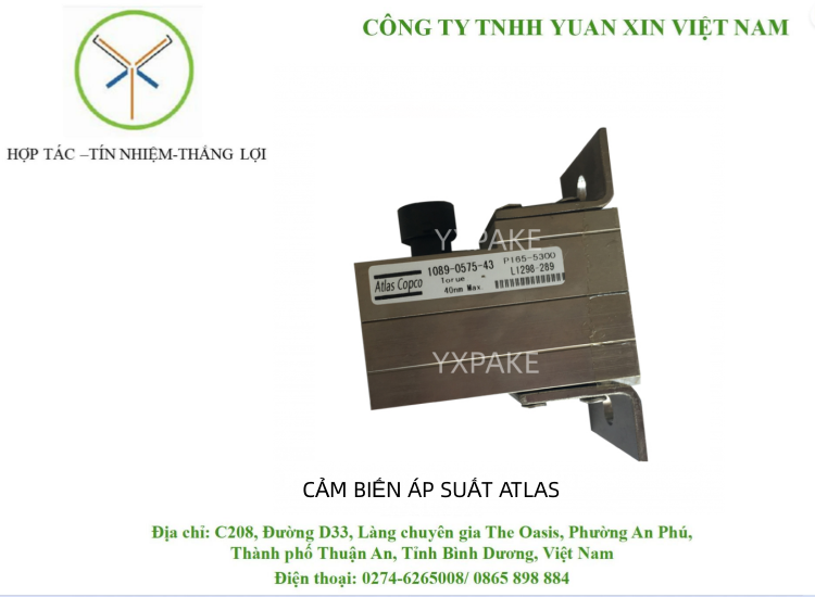 VAN CẢM BIẾN ẤP SUẤT ATLAS