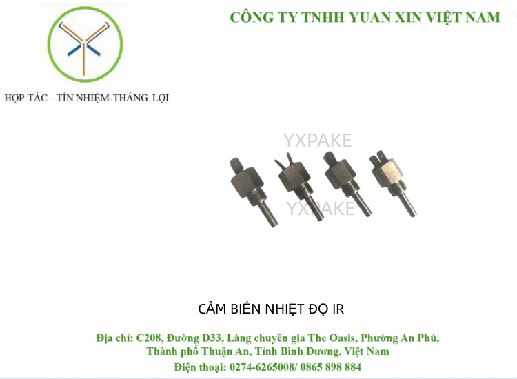 CẢM BIẾN NHIỆT ĐỘ IR