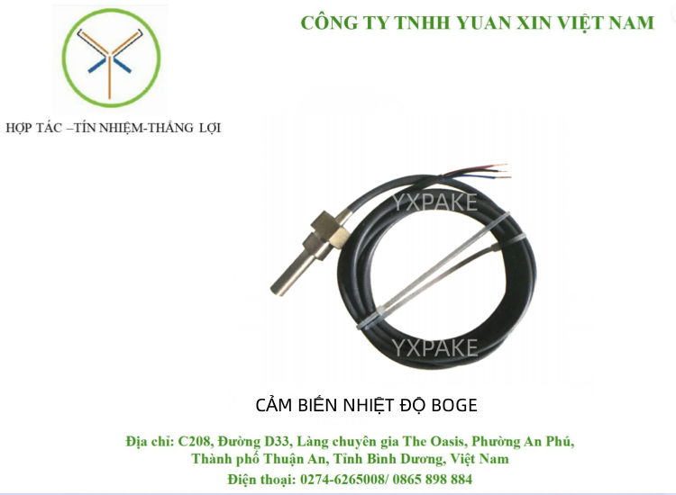 CẢM BIẾN NHIỆT ĐỘ BOGE