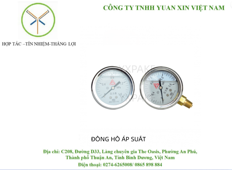 ĐỒNG HỒ ÁP SUẤT
