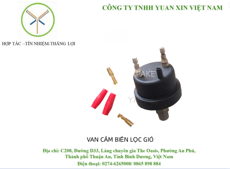 VAN CẢM BIẾN LỌC GIÓ