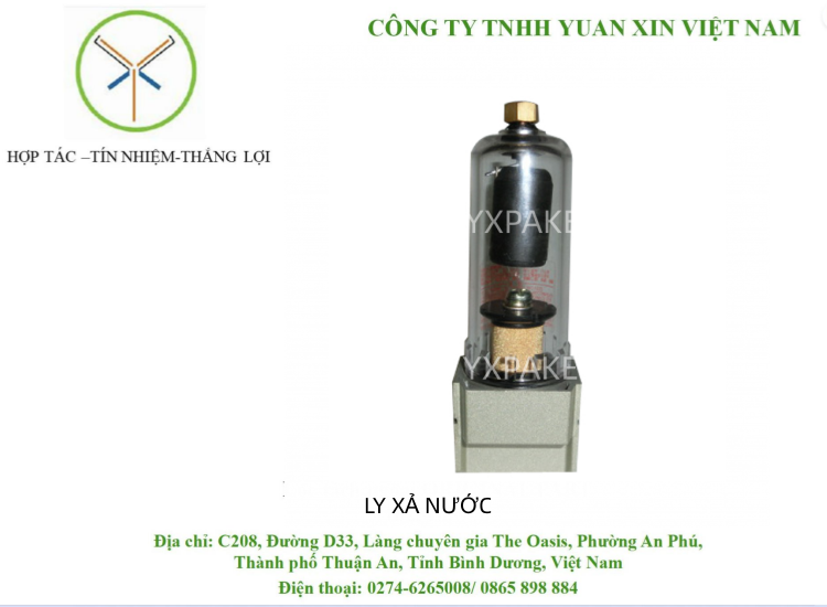 LY XẢ NƯỚC