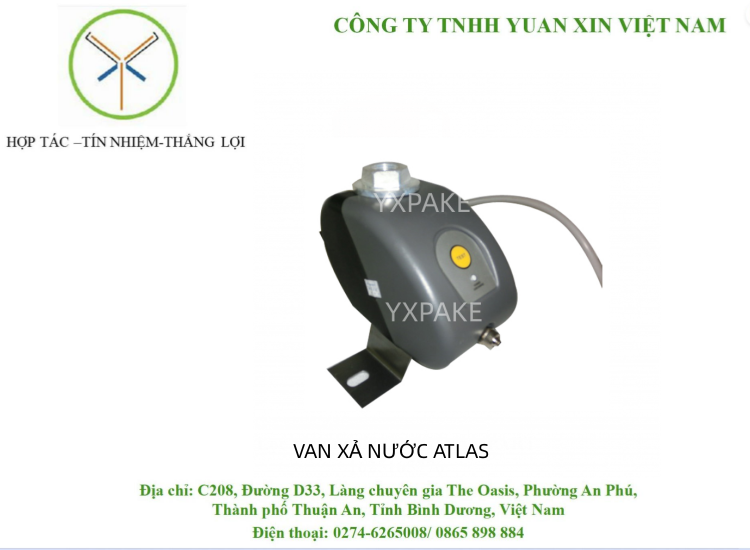 VAN XẢ NƯỚC ATLAS