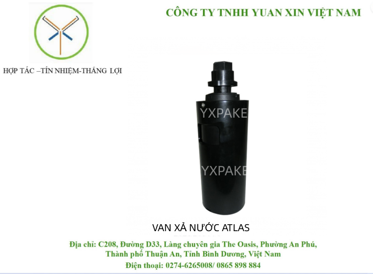 VAN XẢ NƯỚC ATLAS
