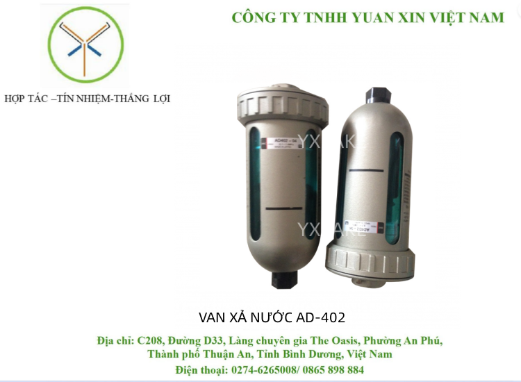 VAN XẢ NƯỚC AD-402