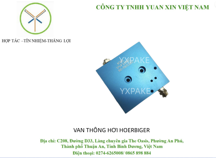 VAN THÔNG HƠI HOERBIGER