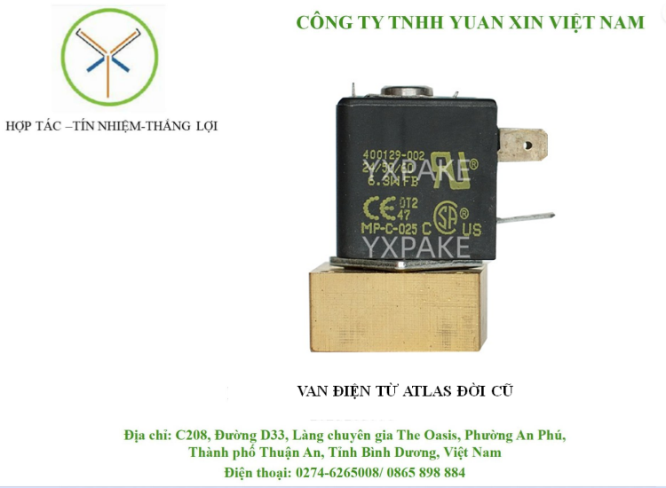 VAN ĐIỆN TỪ ATLAS ĐỜI CŨ