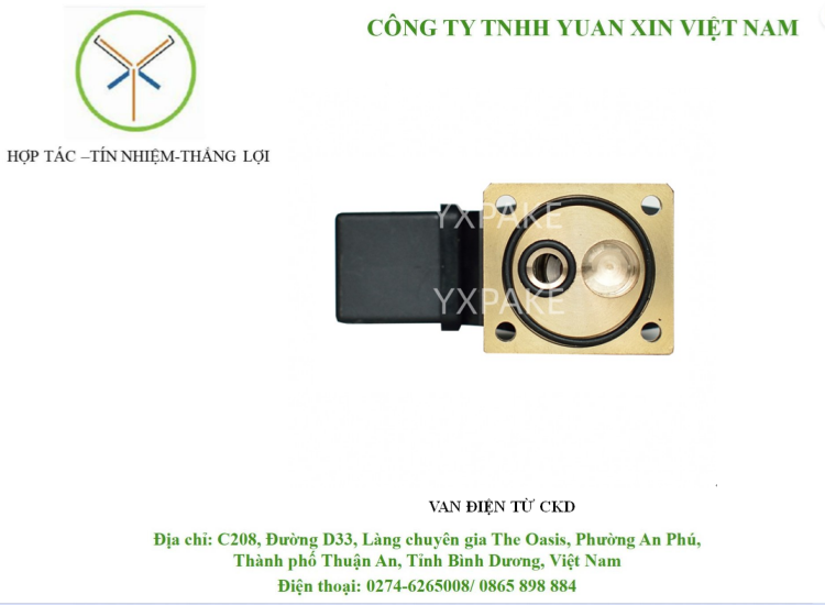 VAN ĐIỆN TỪ CKD