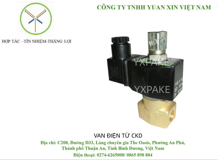 VAN ĐIỆN TỪ CKD