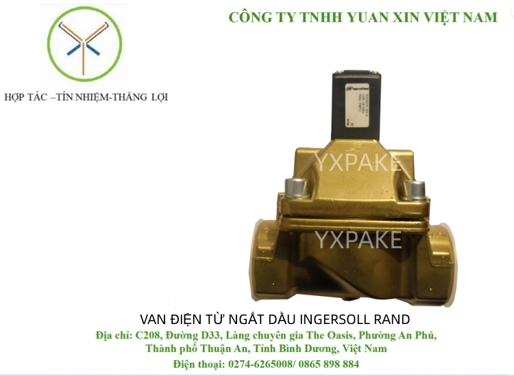 VAN ĐIỆN TỪ NGẮT DẦU INGERSOLL RAND