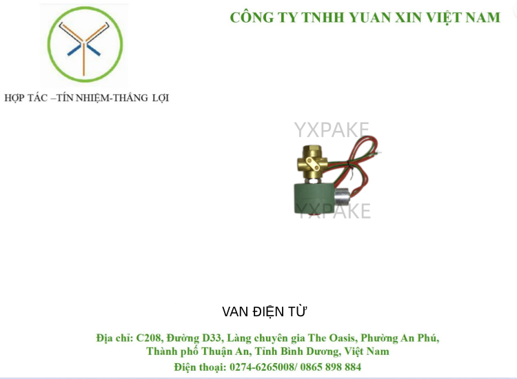 VAN ĐIỆN TỪ