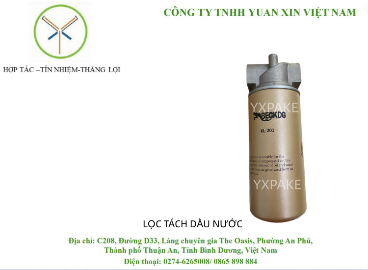 LỌC TÁCH DẦU NƯỚC