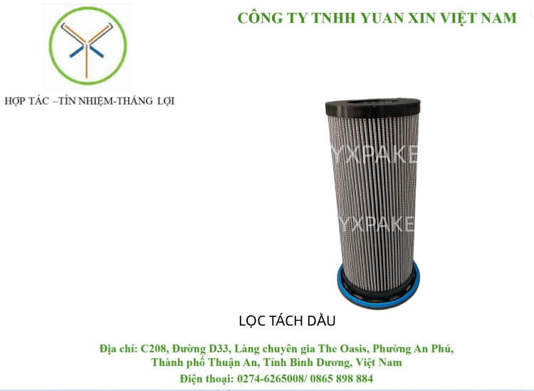 LỌC TÁCH DẦU