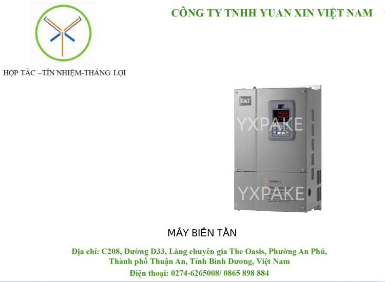 MÁY BIẾN TẦN
