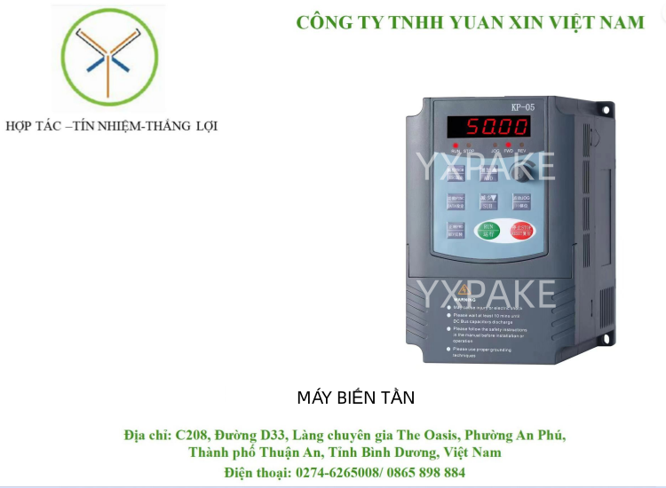 MÁY BIẾN TẦN